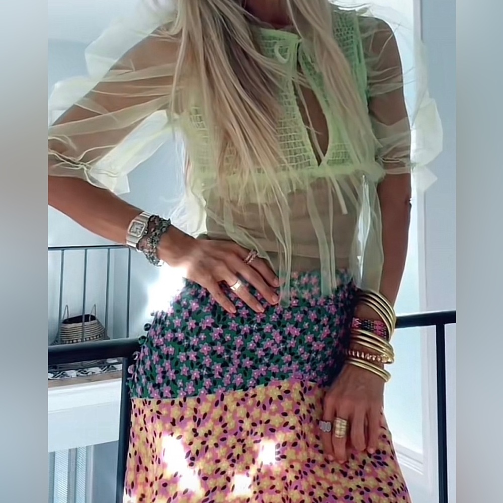 Chiffon Crop jacket